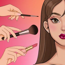 Icono de Artista de maquillaje: Diseños